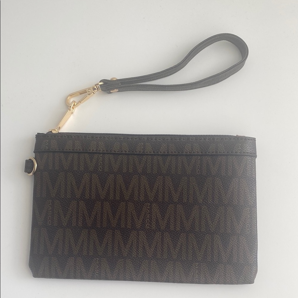 Marco M Leather Clutch